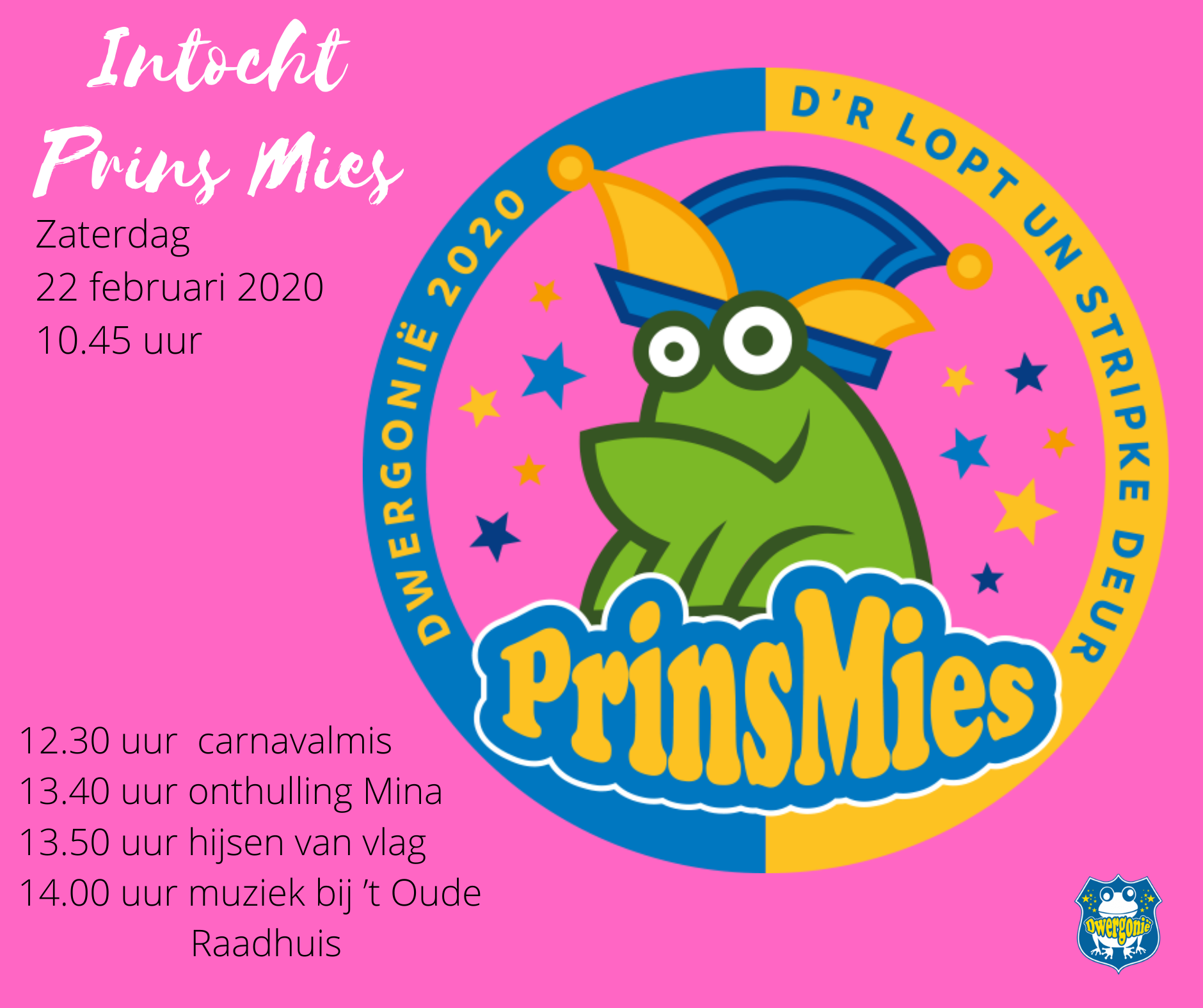 Intocht Prins Mies